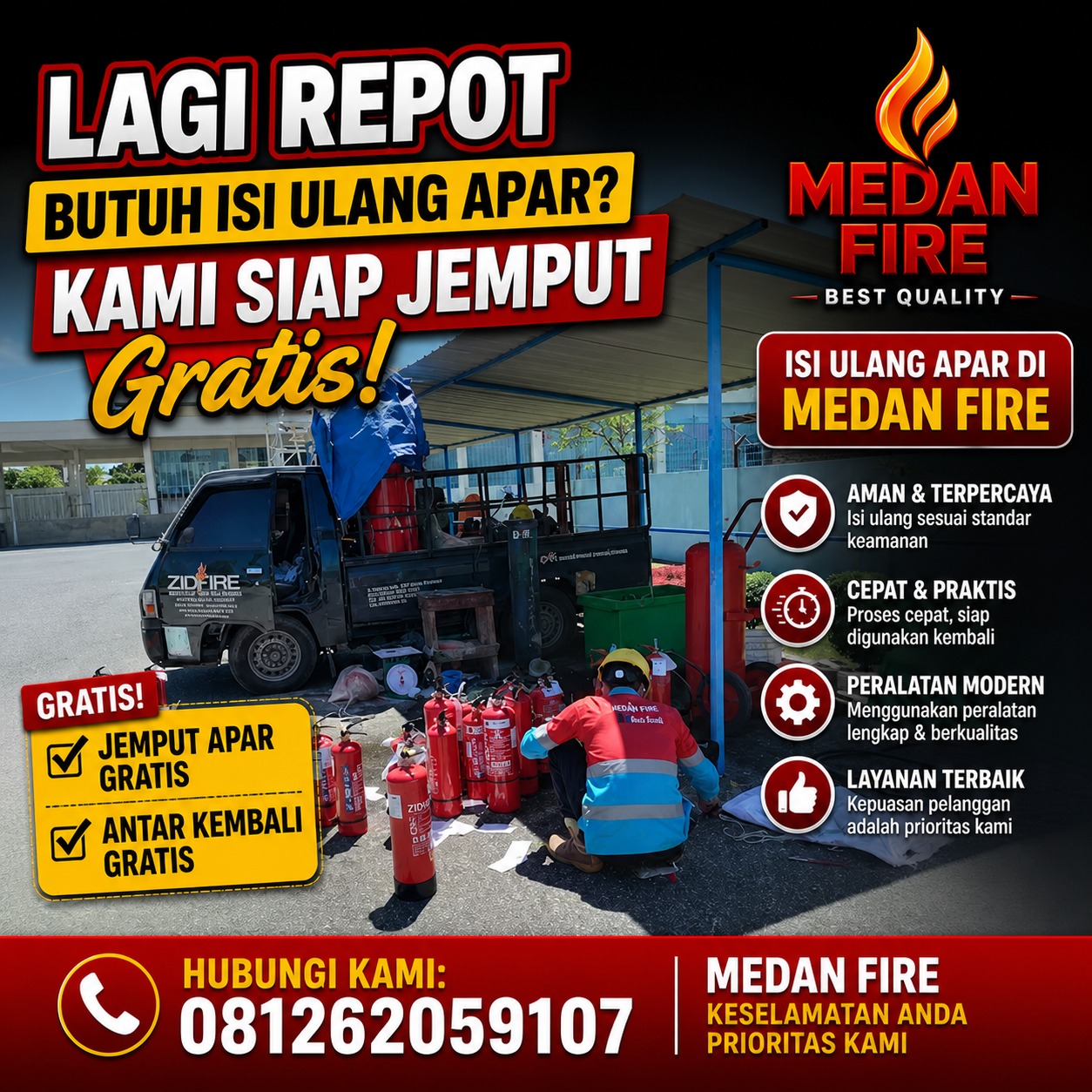 Jasa Isi Ulang APAR Bergaransi