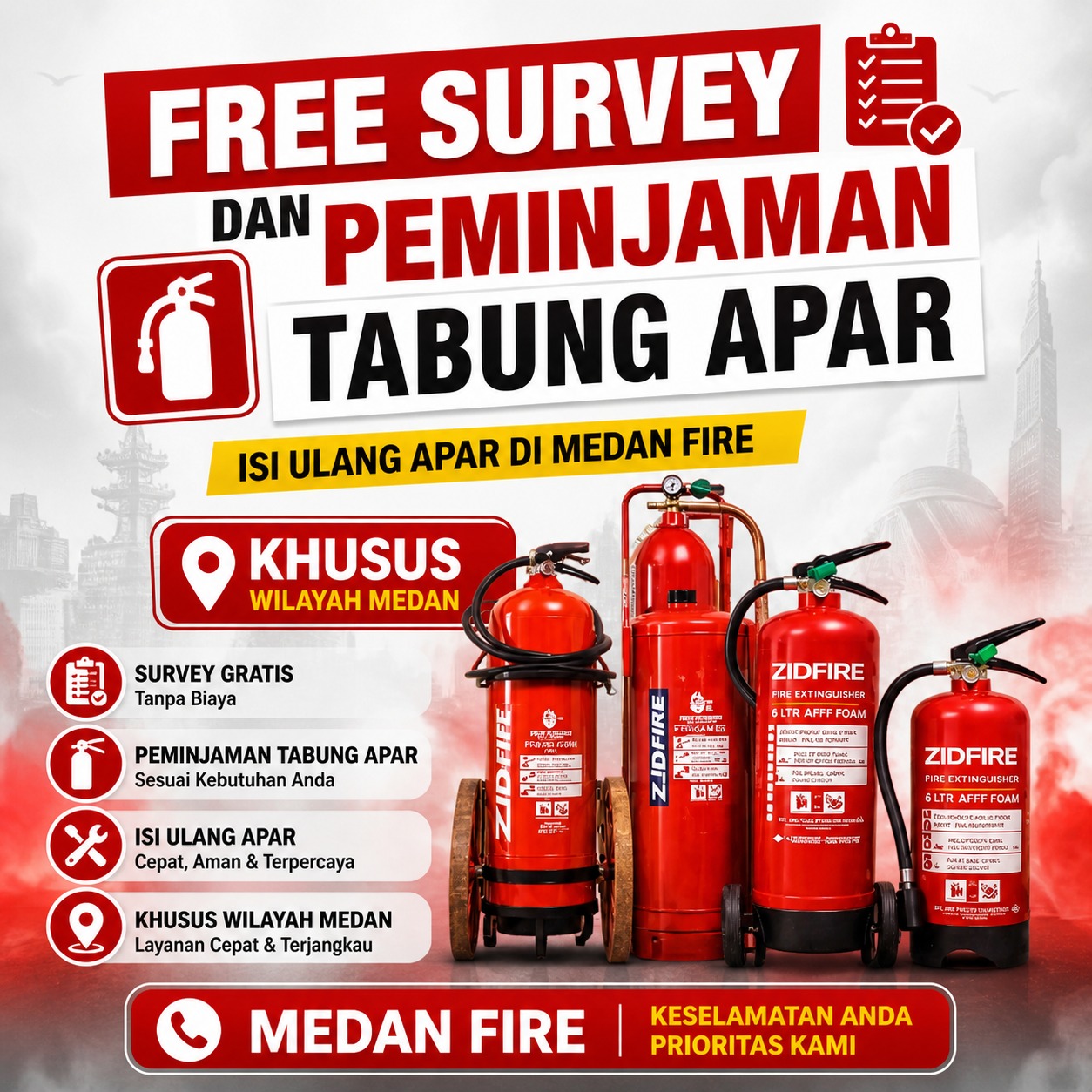 Jasa Isi Ulang Racun Api Profesional
