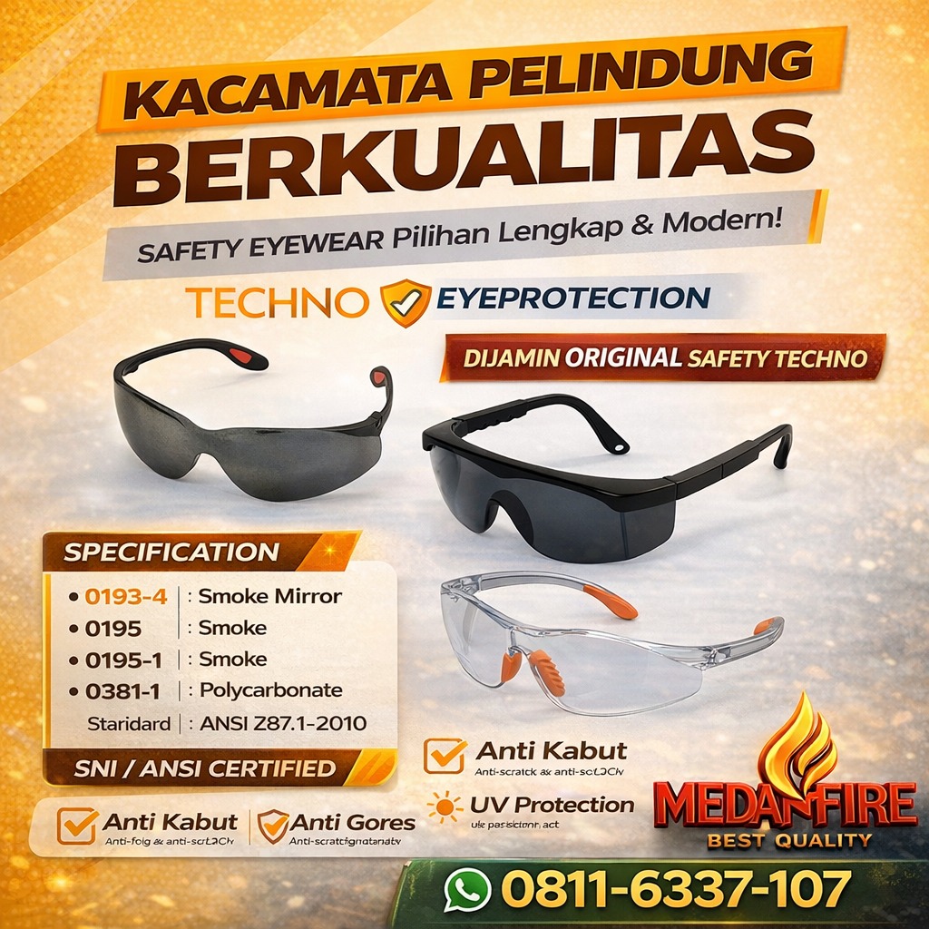 Kacamata Safety Techno