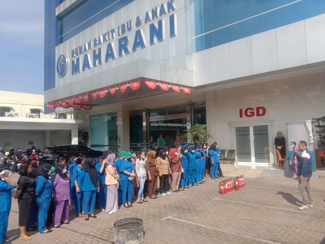 Edukasi Penggunaan APAR di RSU Maharani 