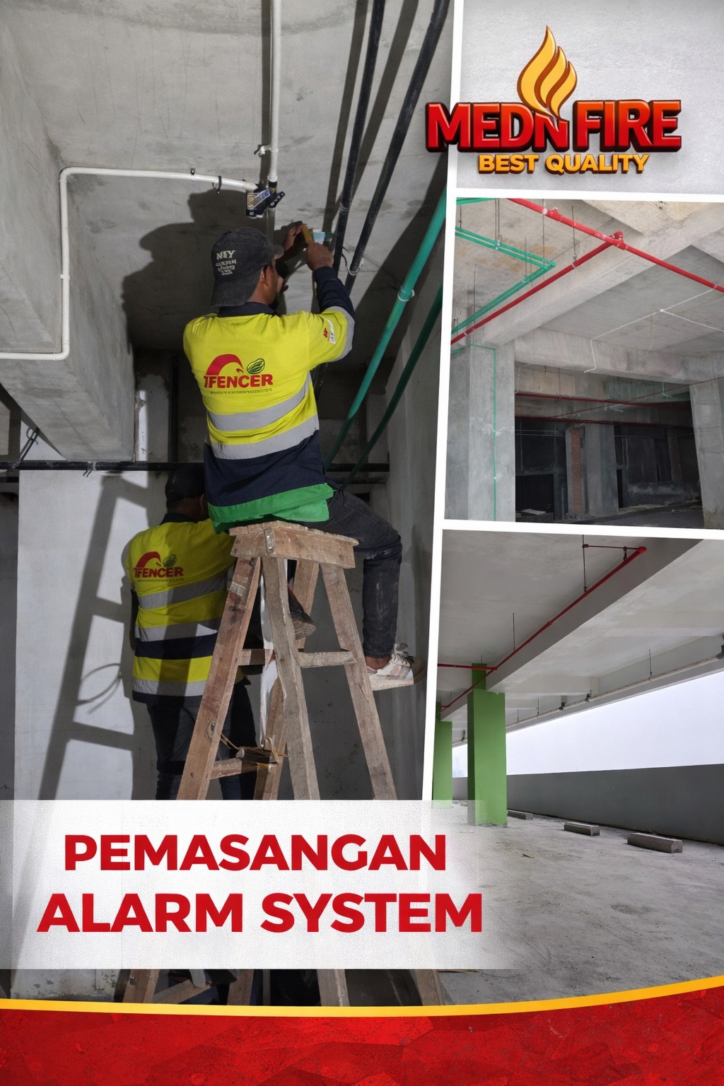 Pemasangan Fire Alarm Sistem